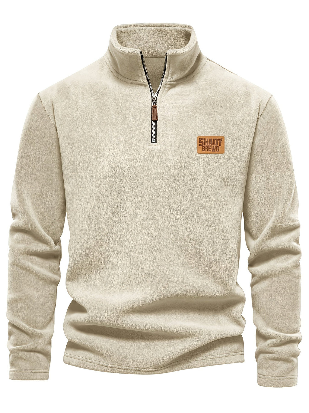 Men's Fleece-Lined Half-Zip Pullover