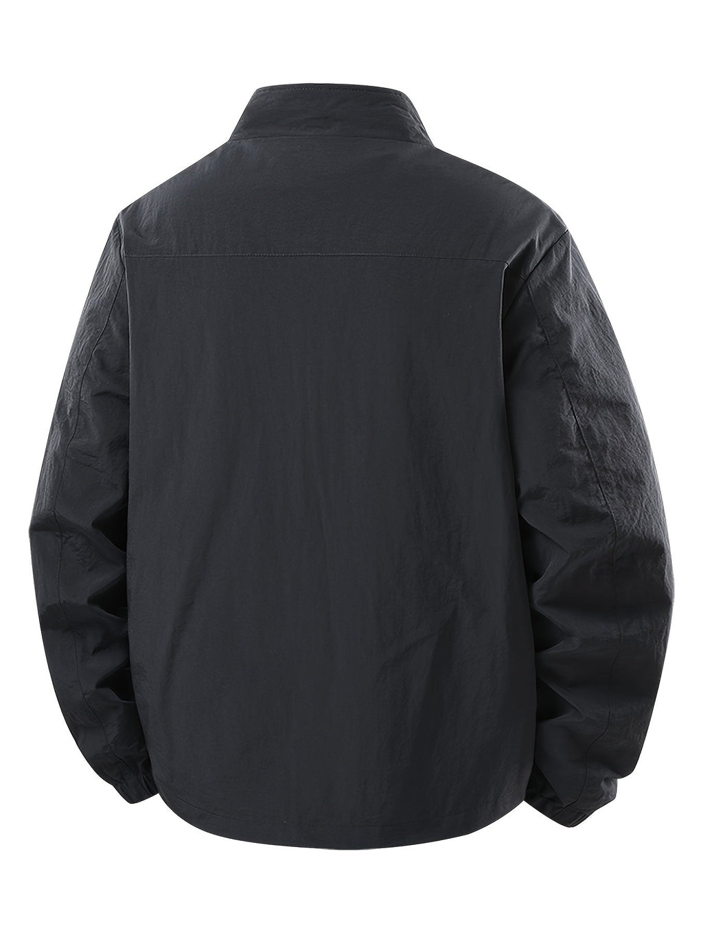 Men's Stand Collar Utility Jacket