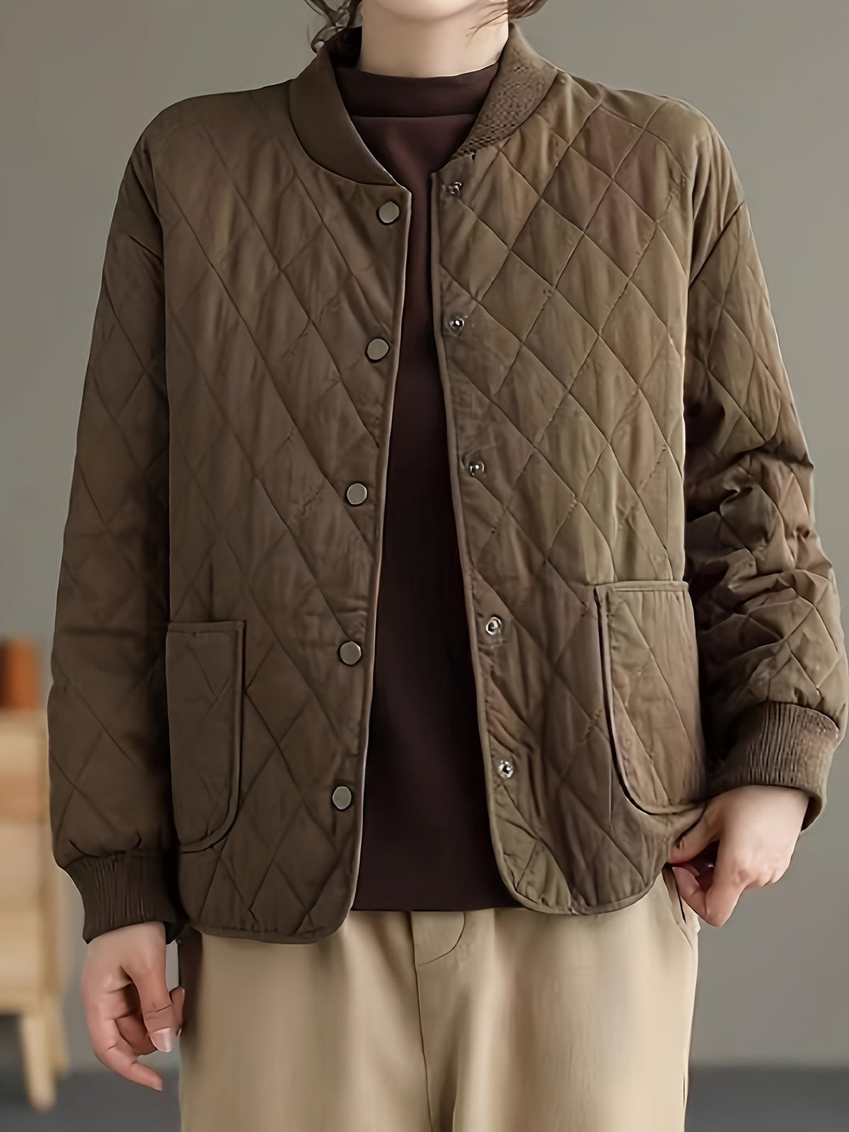 Women's Quilted Diamond Jacket