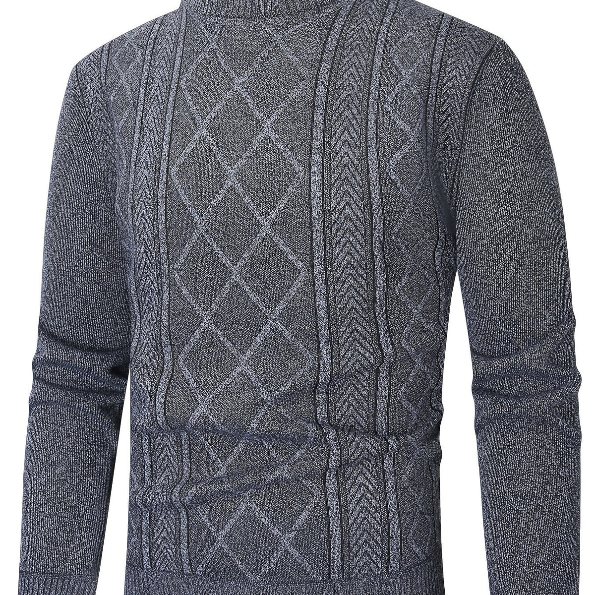 Men's Jacquard Knit Sweater