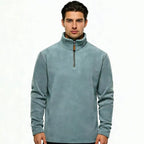 Men's Fleece-Lined Half-Zip Pullover