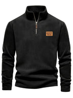 Men's Fleece-Lined Half-Zip Pullover