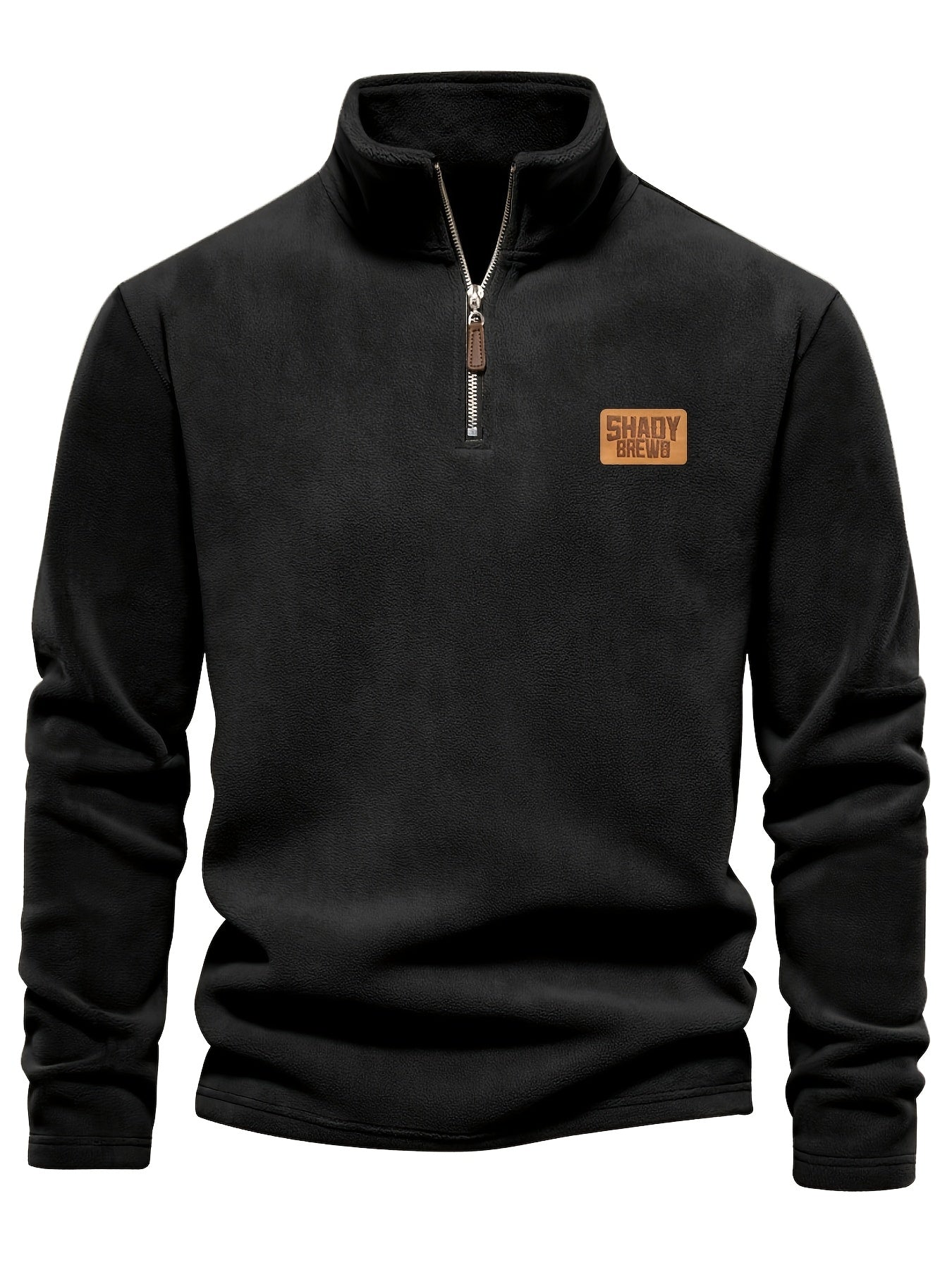 Men's Fleece-Lined Half-Zip Pullover