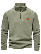 Men's Fleece-Lined Half-Zip Pullover