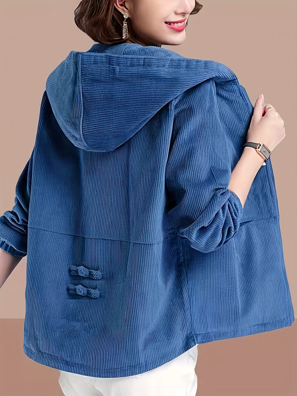 Women's Lightweight Hooded Zip-Up Jacket