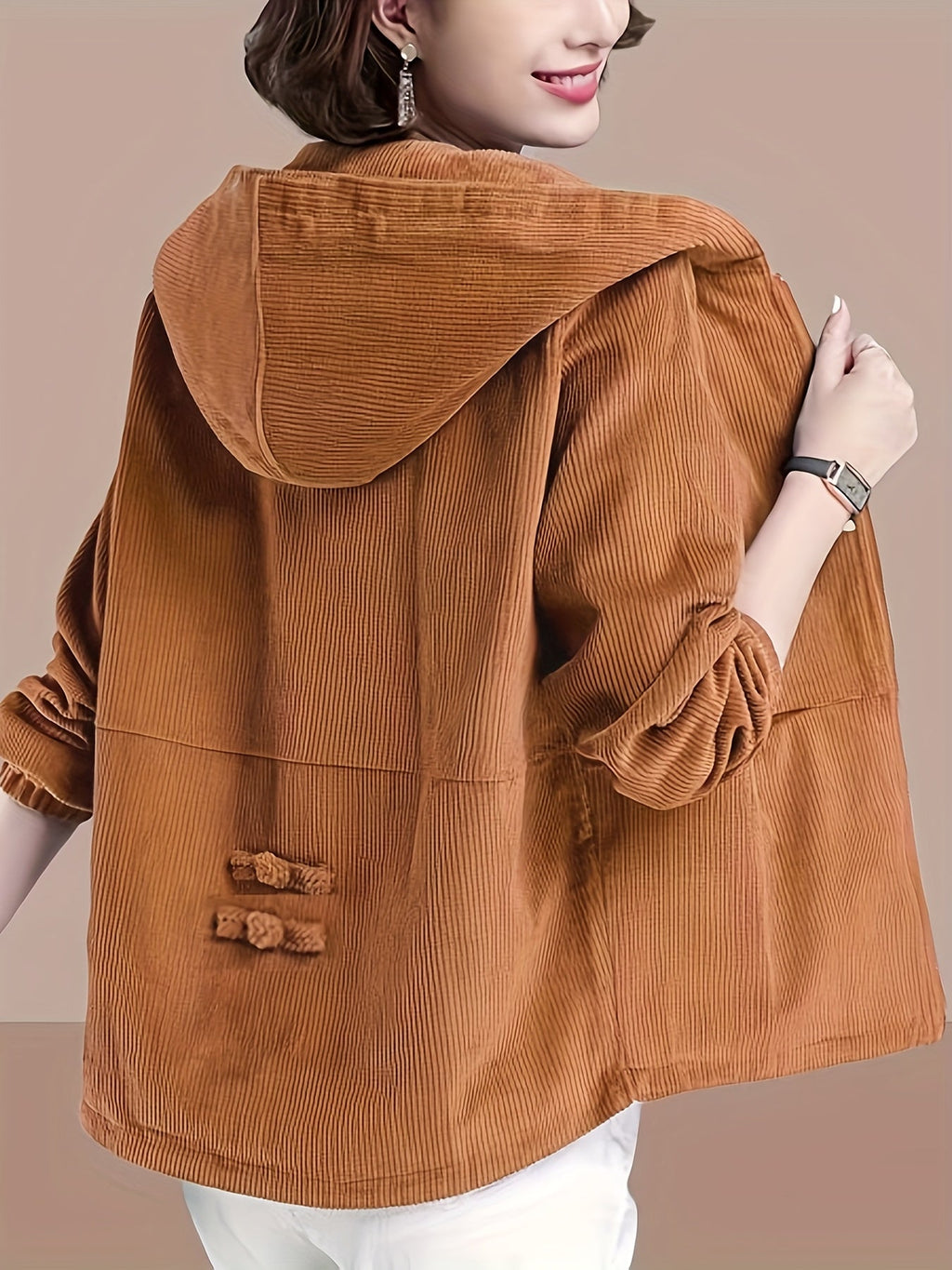 Women's Lightweight Hooded Zip-Up Jacket