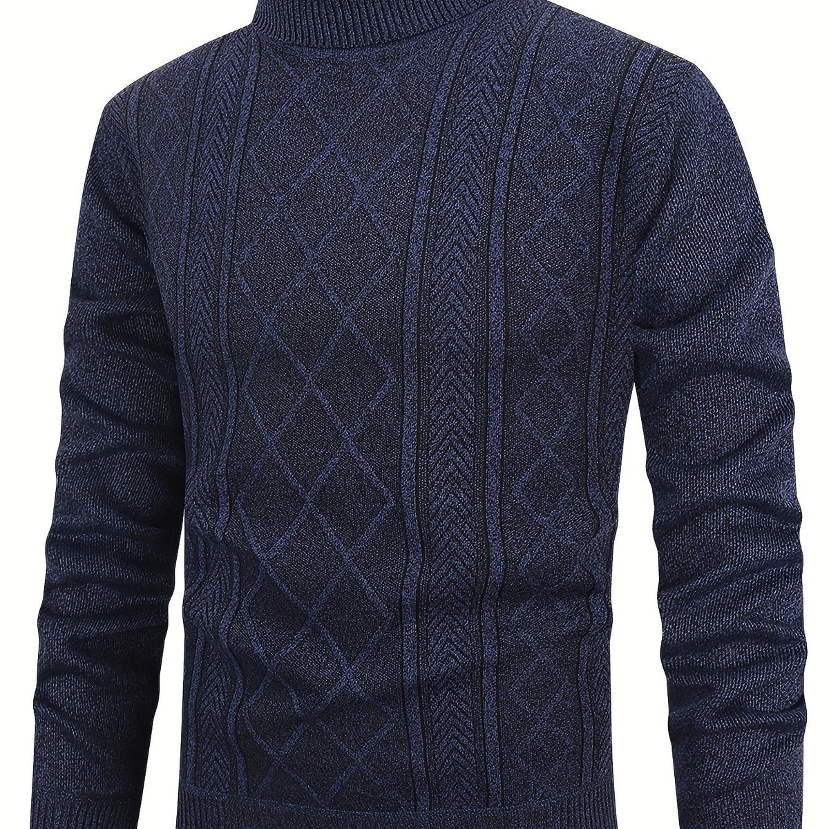 Men's Jacquard Knit Sweater