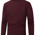 Men's Jacquard Knit Sweater
