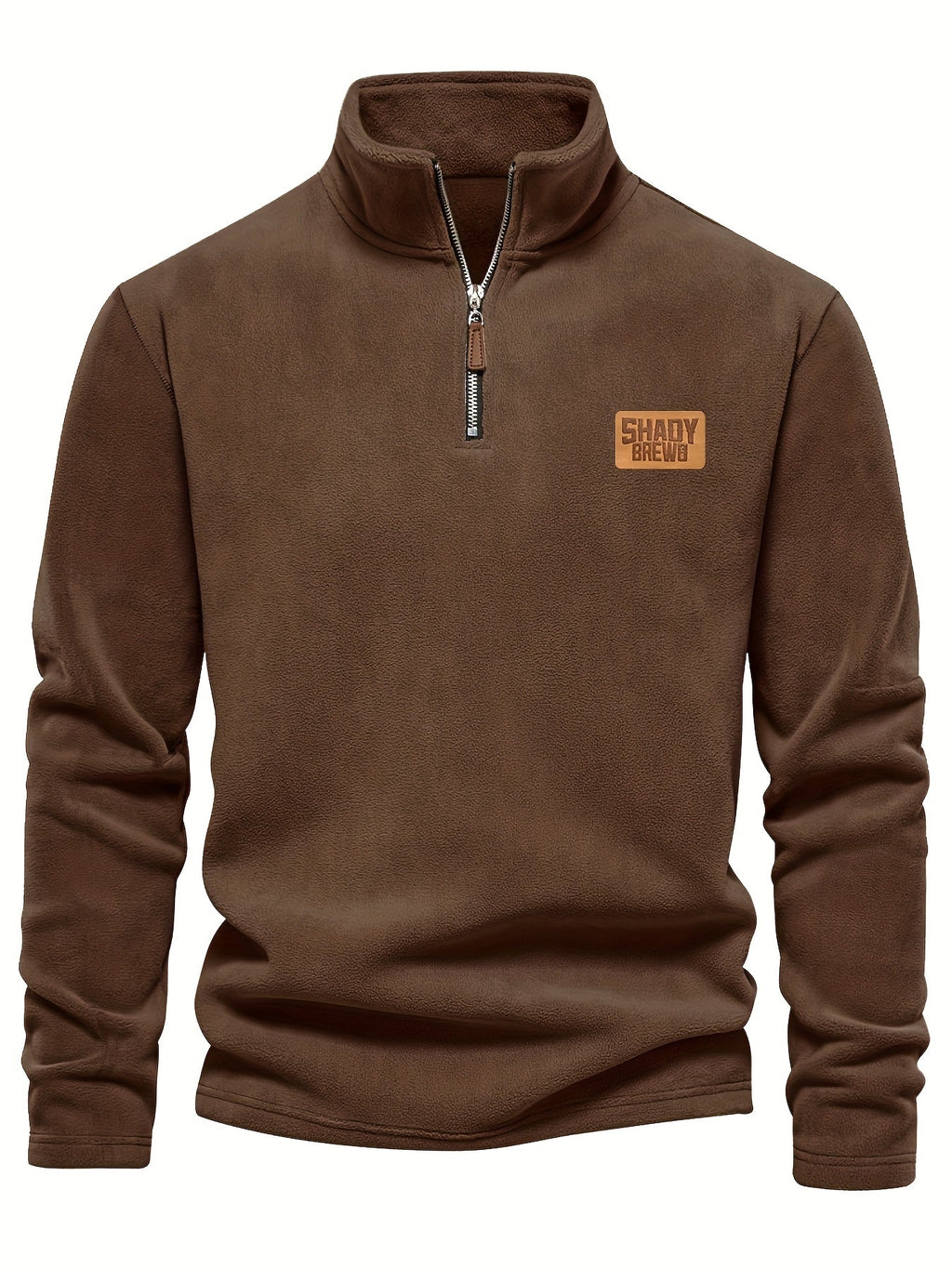 Men's Fleece-Lined Half-Zip Pullover