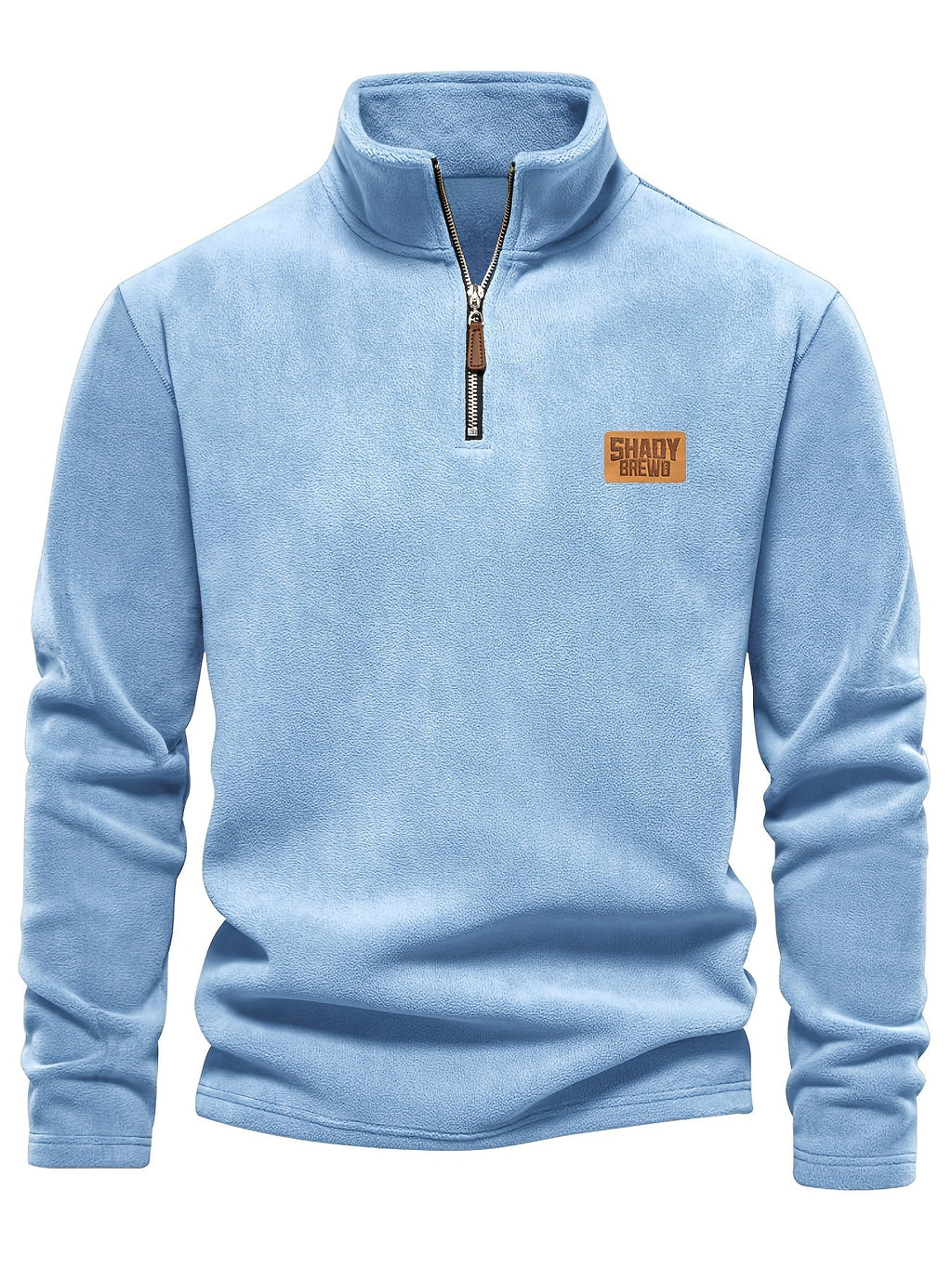 Men's Fleece-Lined Half-Zip Pullover