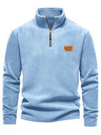 Men's Fleece-Lined Half-Zip Pullover