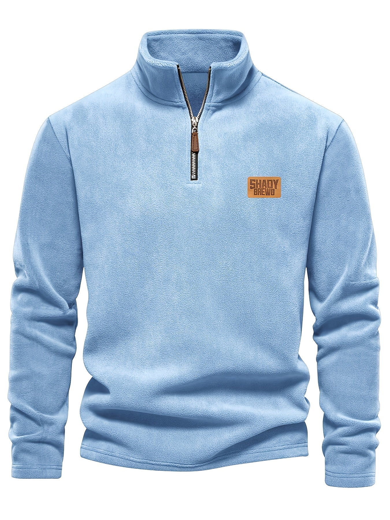 Men's Fleece-Lined Half-Zip Pullover