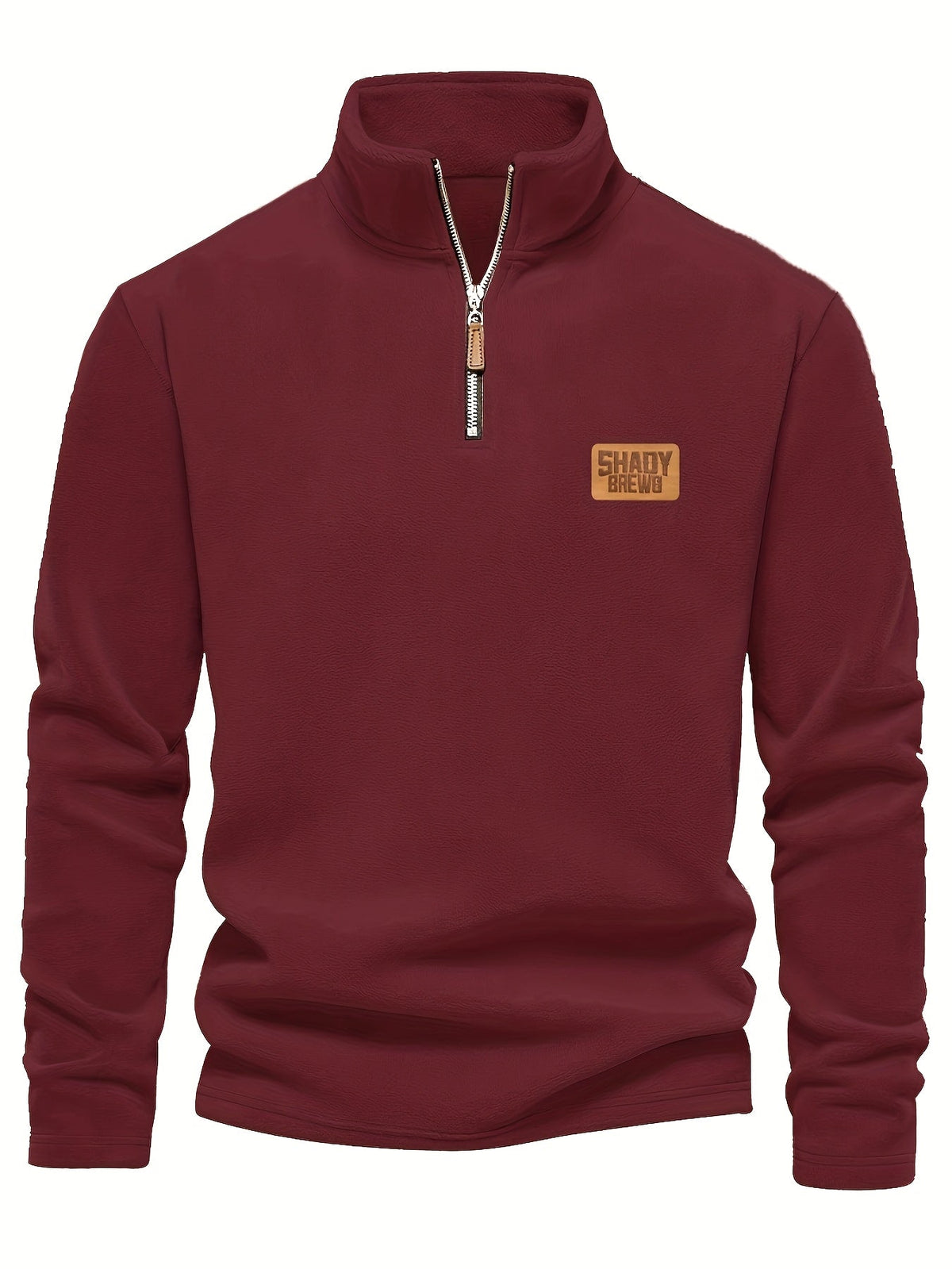 Men's Fleece-Lined Half-Zip Pullover