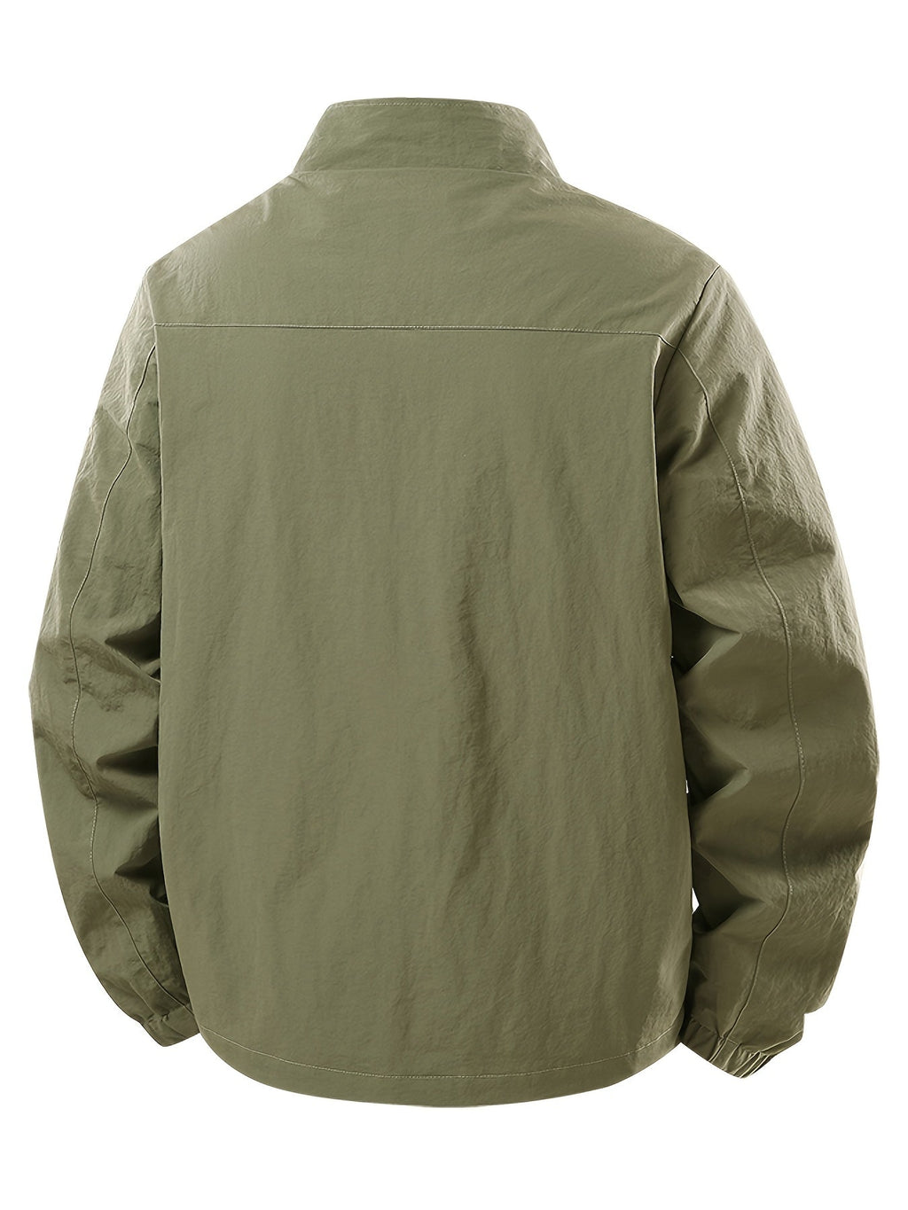 Men's Stand Collar Utility Jacket