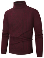 Men's Jacquard Knit Sweater