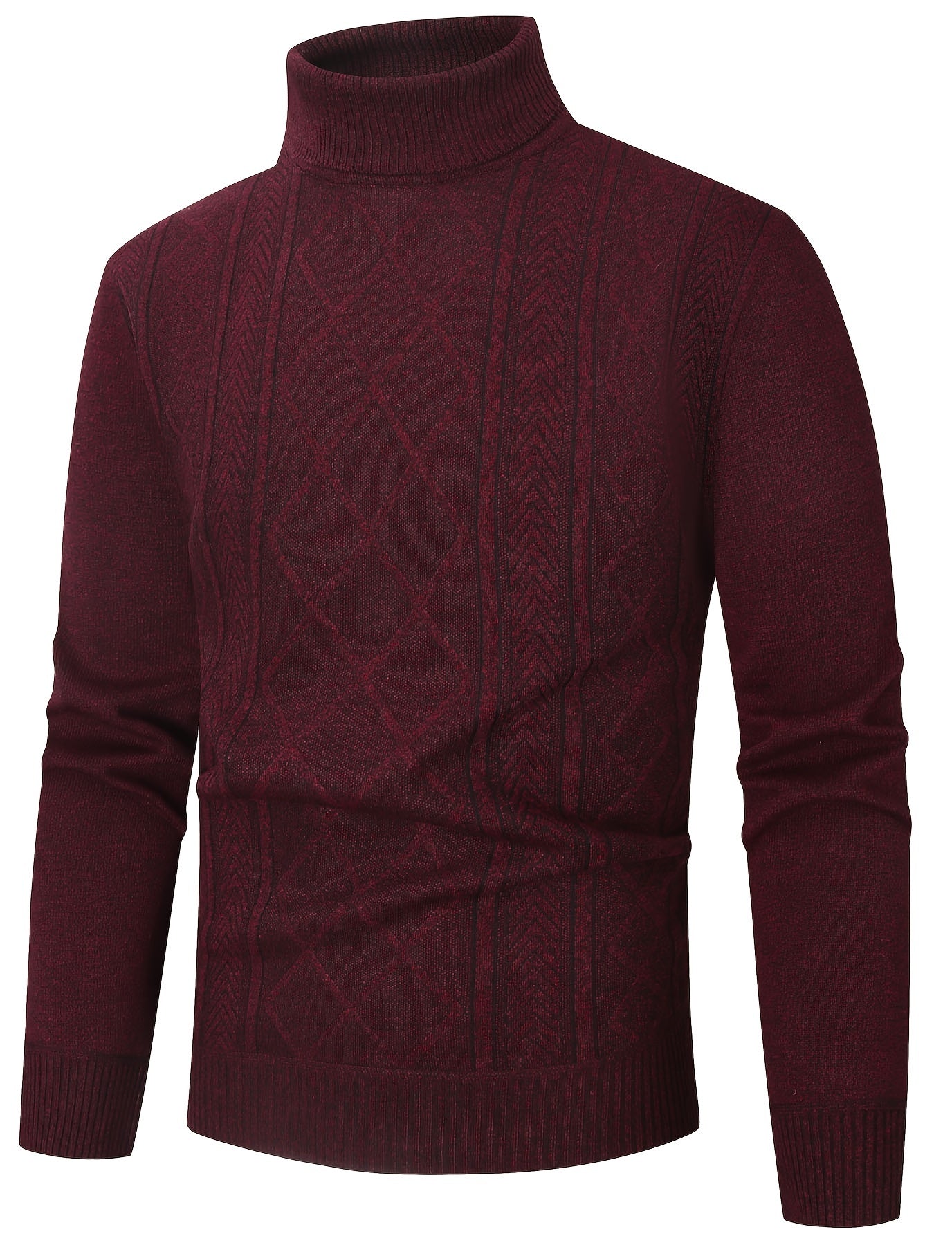 Men's Jacquard Knit Sweater