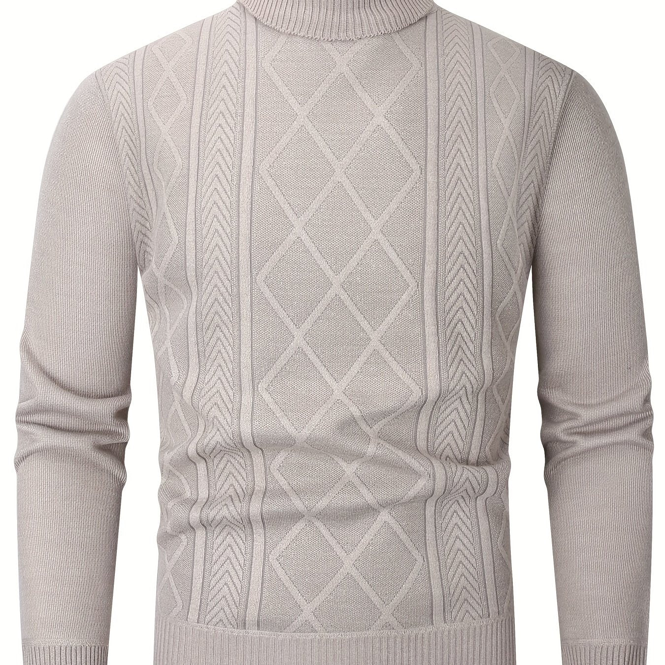 Men's Jacquard Knit Sweater
