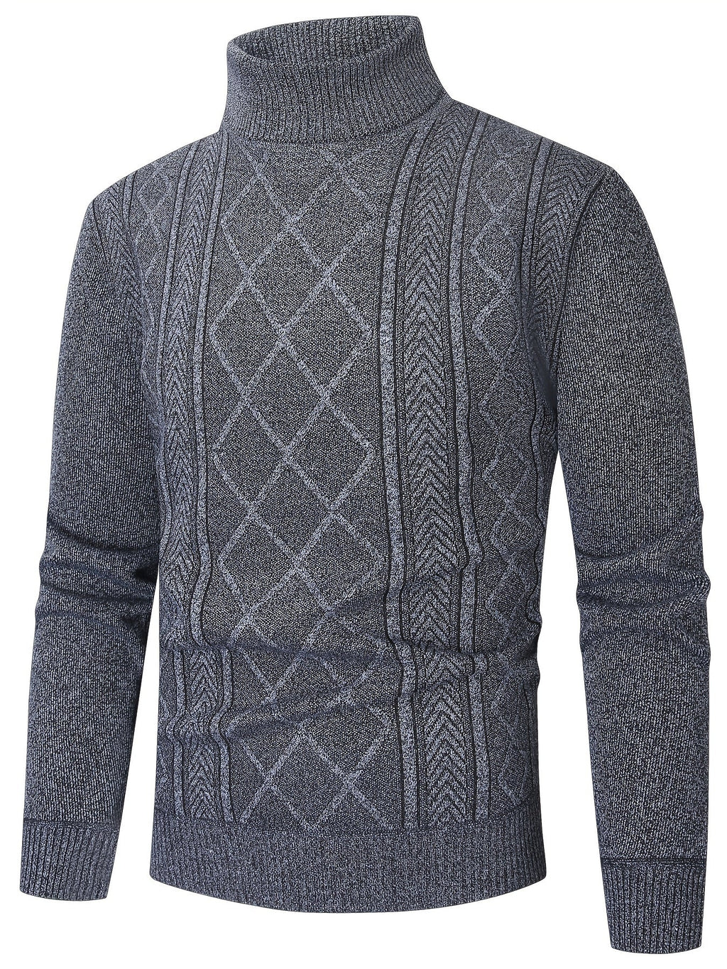 Men's Jacquard Knit Sweater