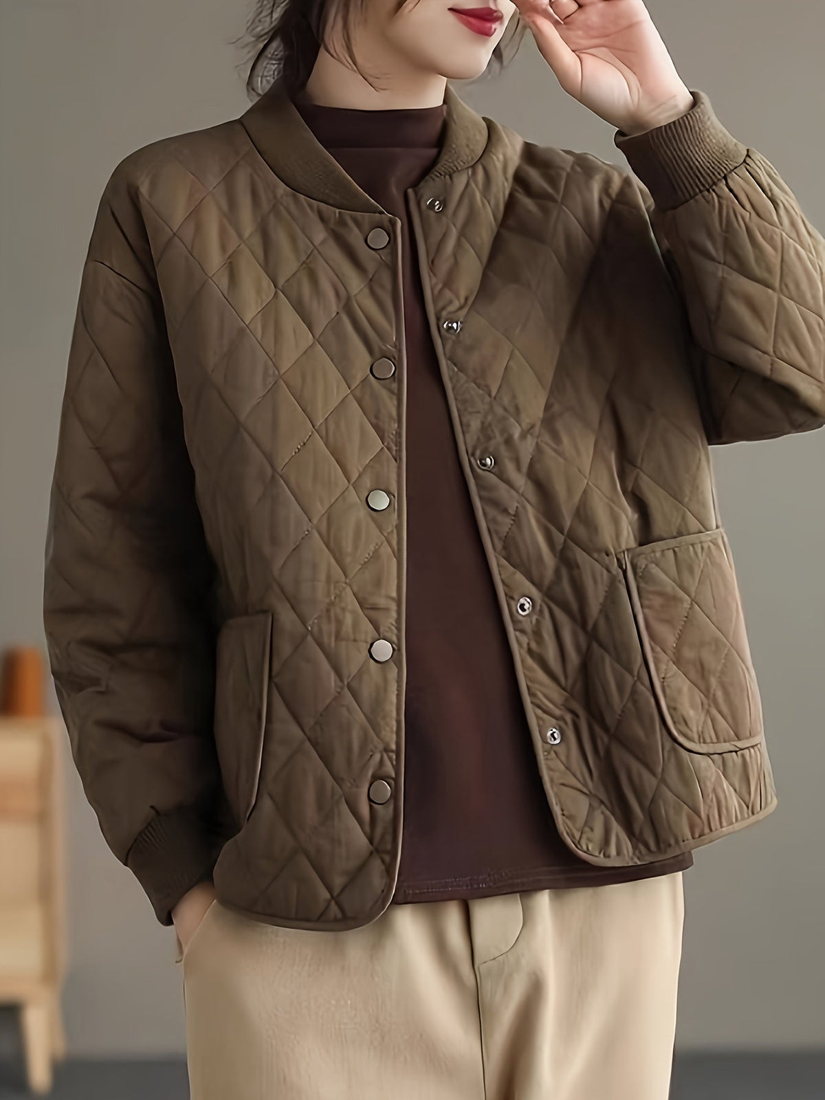 Women's Quilted Diamond Jacket