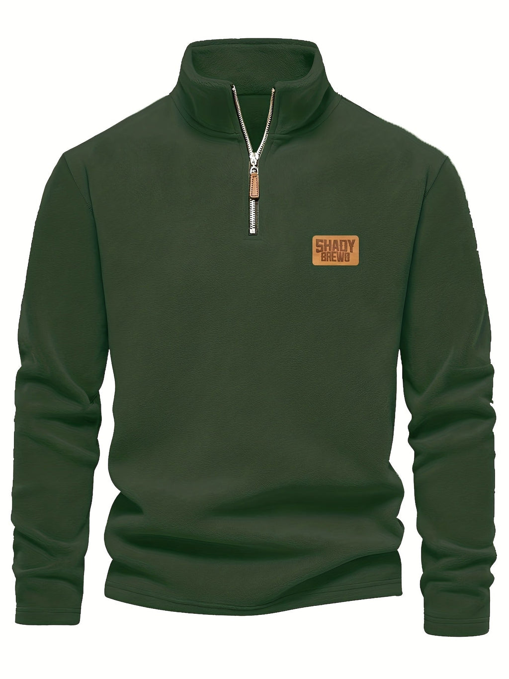 Men's Fleece-Lined Half-Zip Pullover