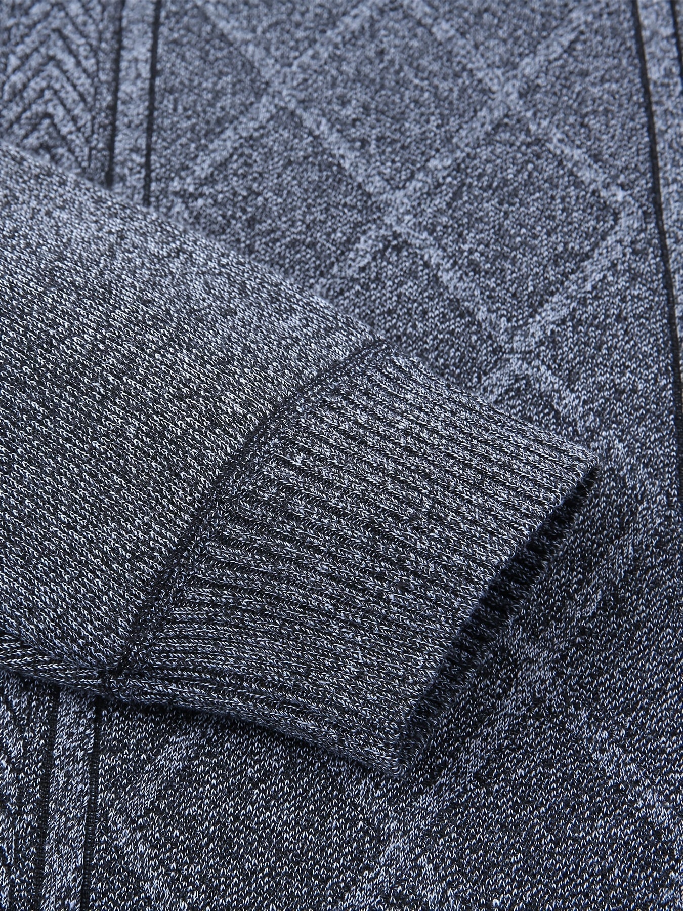 Men's Jacquard Knit Sweater