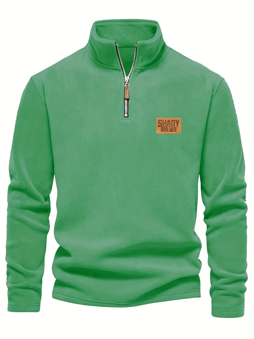 Men's Fleece-Lined Half-Zip Pullover