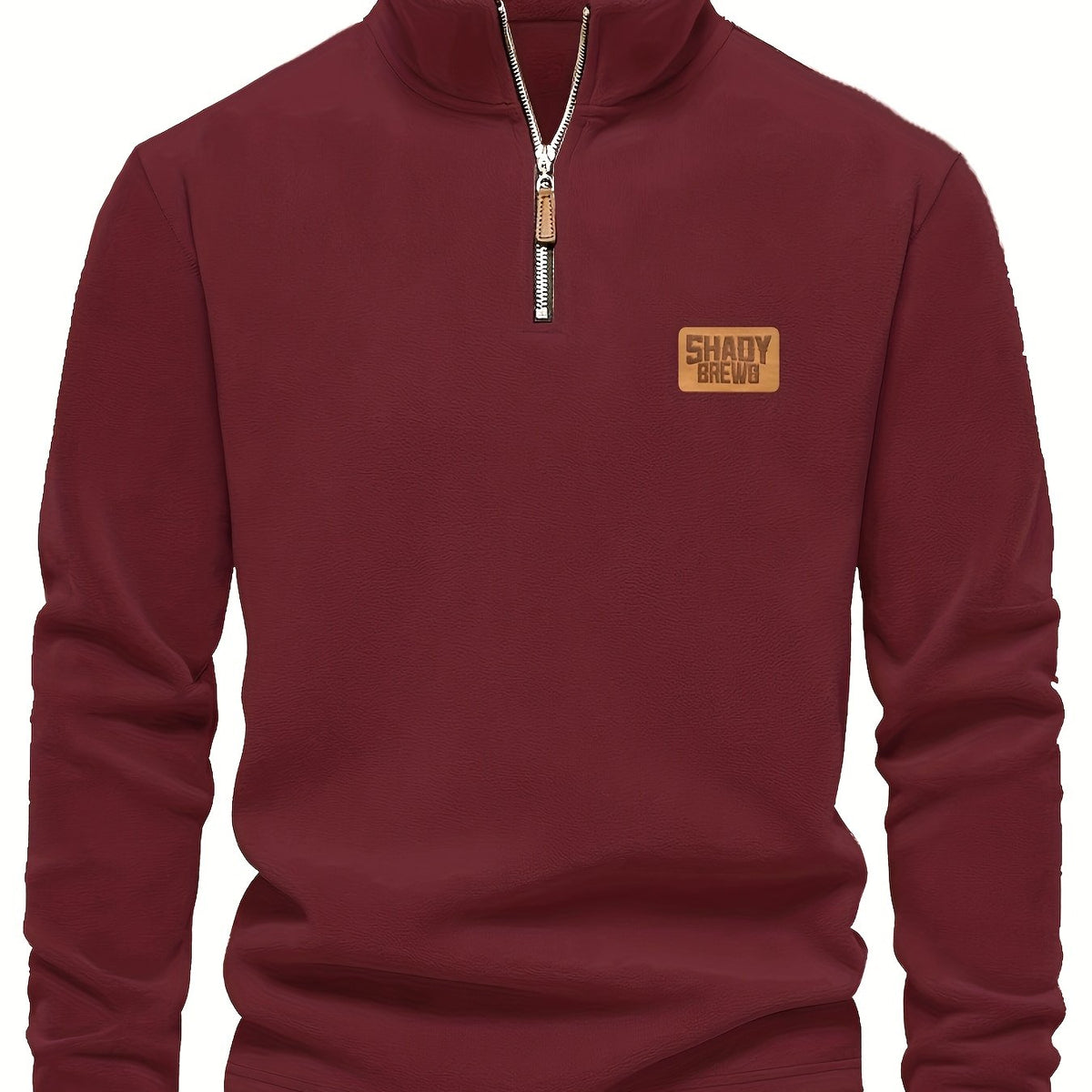 Men's Fleece-Lined Half-Zip Pullover