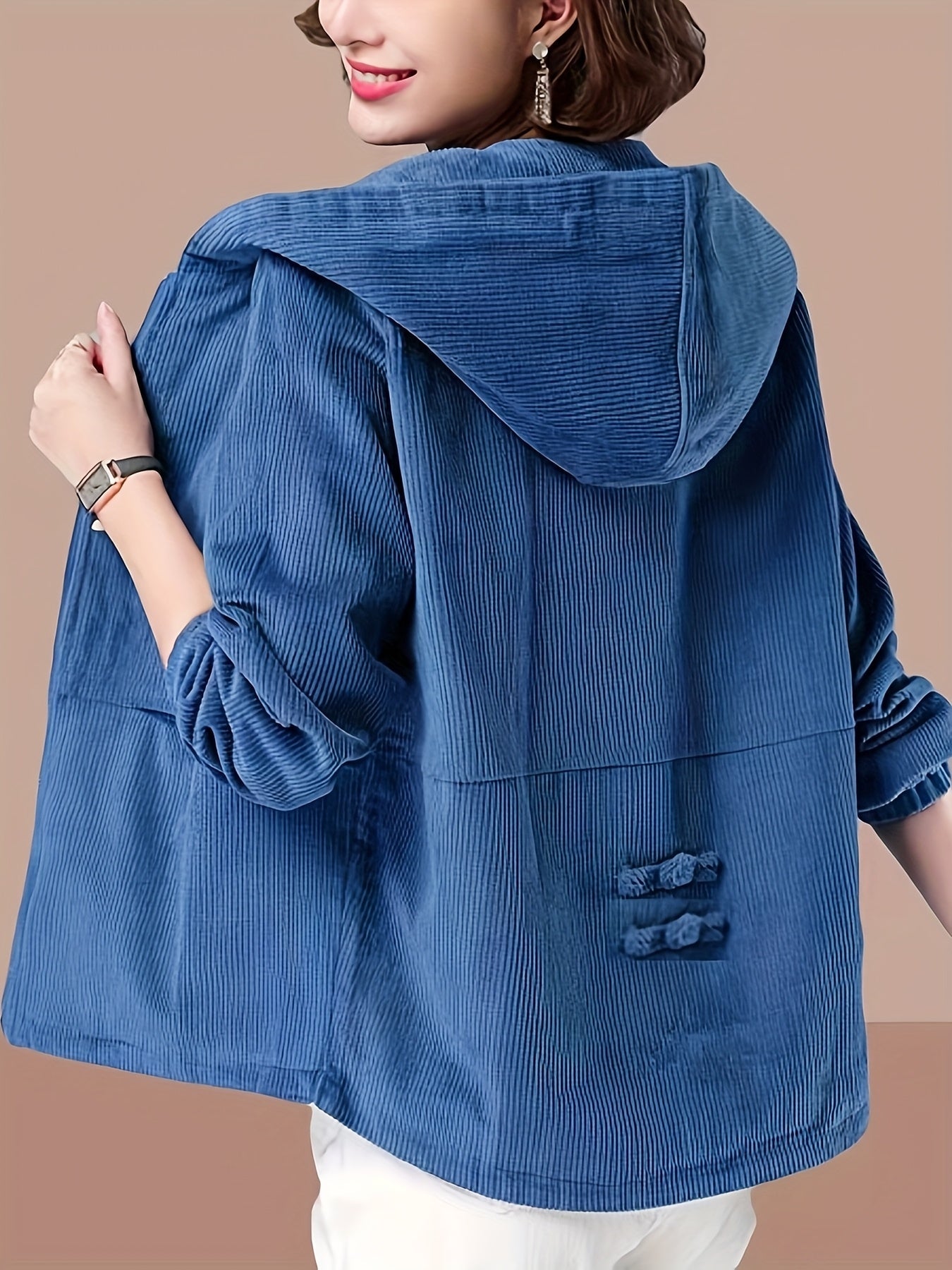 Women's Lightweight Hooded Zip-Up Jacket