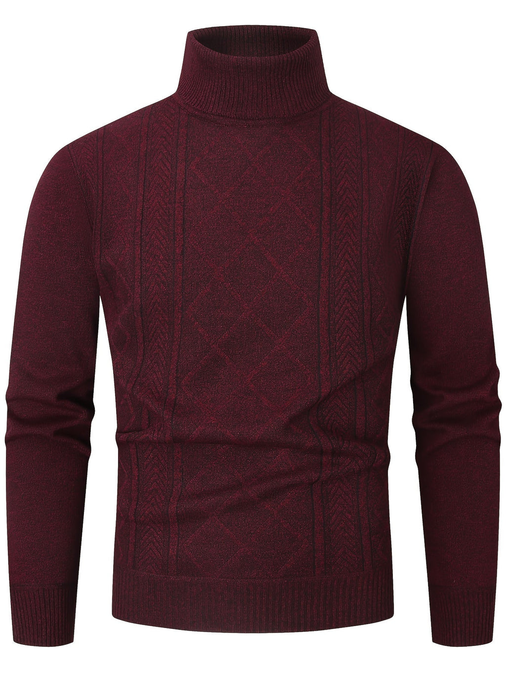 Men's Jacquard Knit Sweater