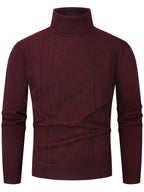 Men's Jacquard Knit Sweater