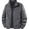 Men's Stand Collar Utility Jacket