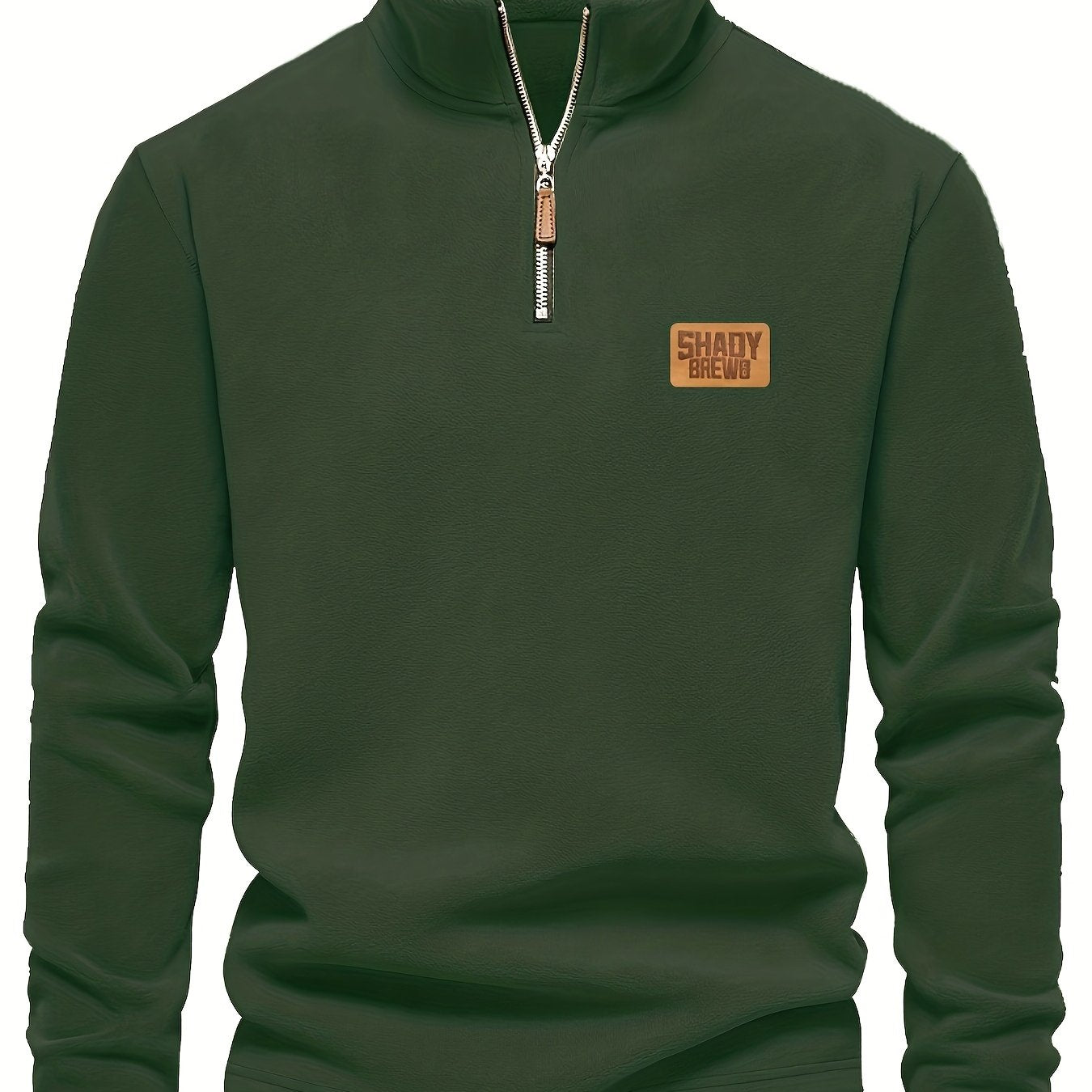 Men's Fleece-Lined Half-Zip Pullover