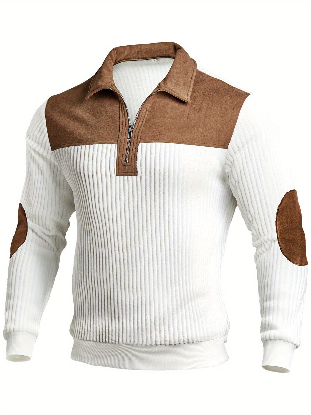 Men's Quarter-Zip Knit Pullover