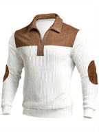 Men's Quarter-Zip Knit Pullover