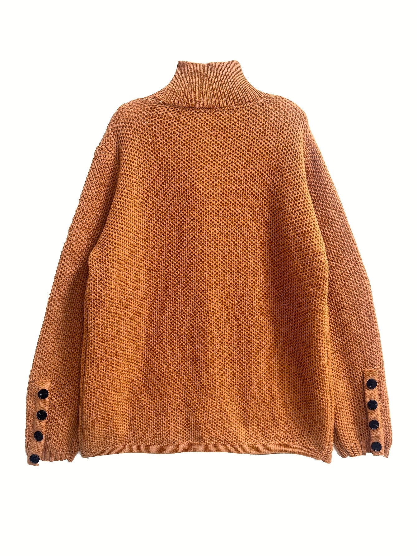 Elegant Women's High Neck Pocket Cardigan Coat