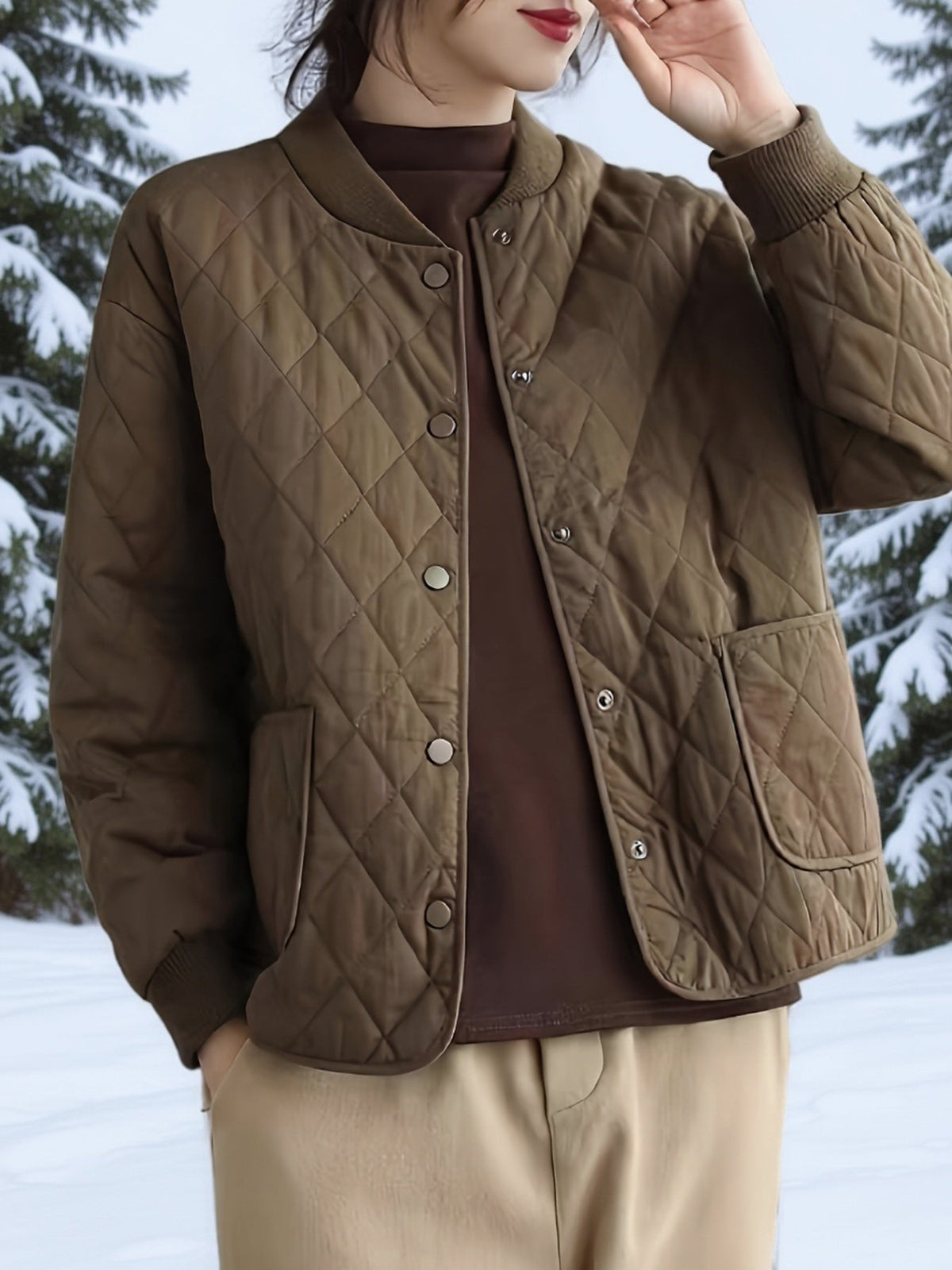 Women's Quilted Diamond Jacket