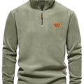 Men's Fleece-Lined Half-Zip Pullover