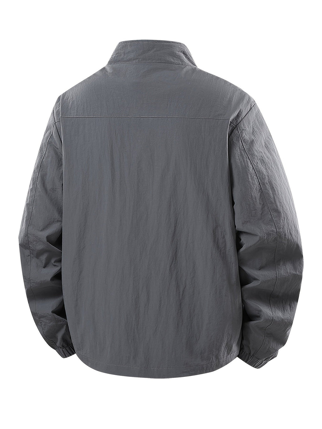Men's Stand Collar Utility Jacket